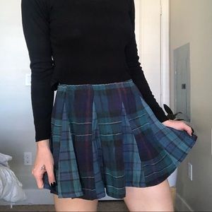 Plaid Skirt